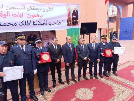 السجن المحلي بقلعة السراغنة يحتفي بالذكرى 18 لتأسيس مندوبية السجون في أجواء رسمية