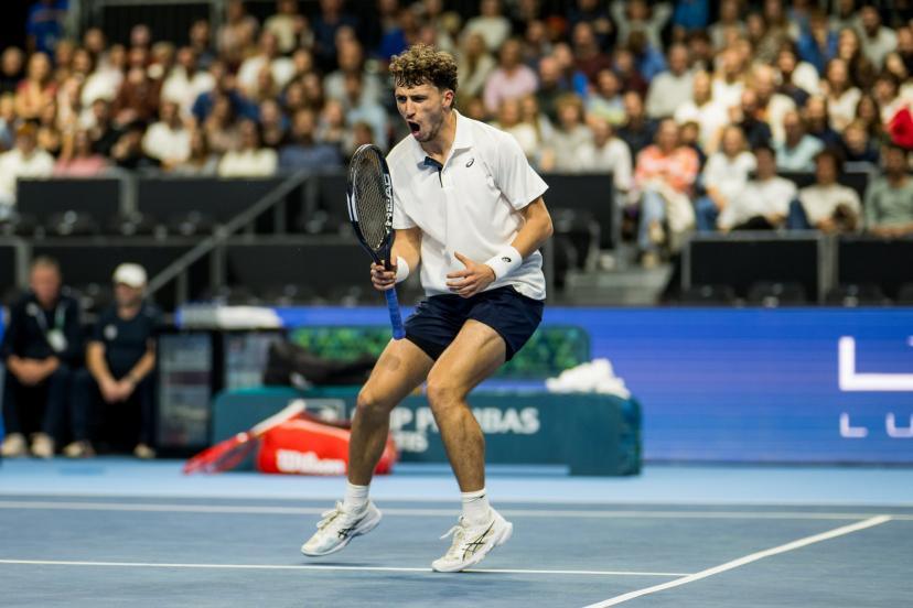 Clément Chidekh, qualifié pour les quarts de finale de l'ATP 250 de Bruxelles : « Je me sens en forme »