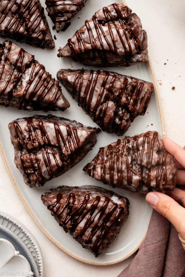 Triple Chocolate Scones Supreme