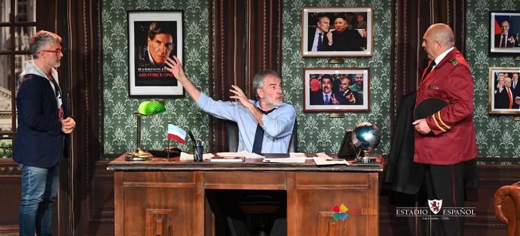 “El Guionista del Presidente” conquistó al público en el Teatro Lope de Vega