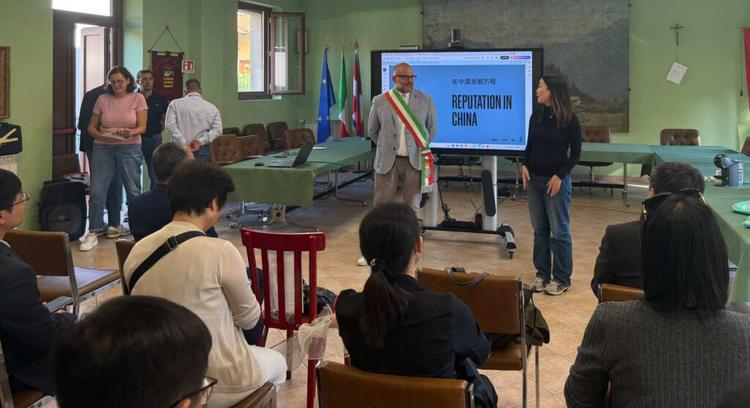 canavese delegazione dalla cina