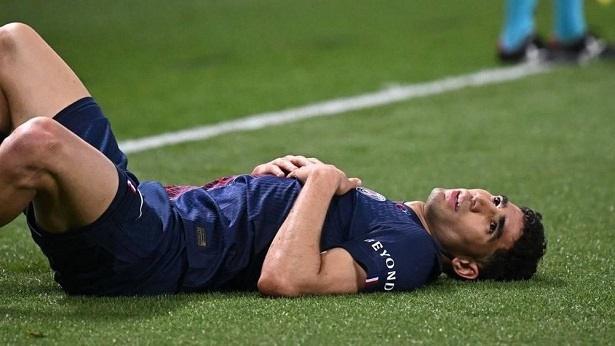 الاعلان عن تفاصيل إصابة أشرف حكيمي ومدة غيابه علن الملاعب