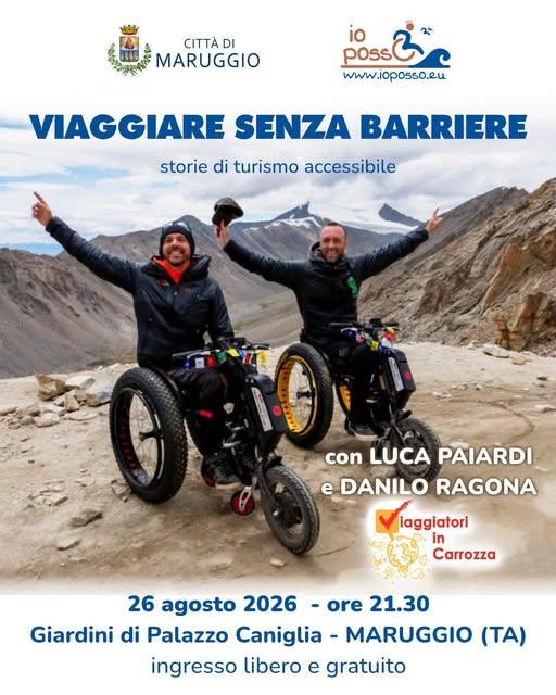 🌊 DUE SERATE, UNA STESSA IDEA: ABBATTERE LE BARRIERE E DARE SPAZIO AI SOGNI. Il Comune di Maruggio in collaborazione co...