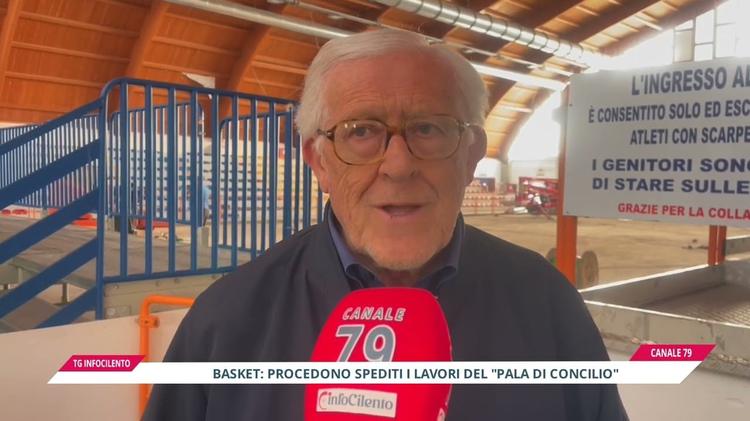 Basket Agropoli: procedono spediti i lavori per il “Pala Di Concilio”