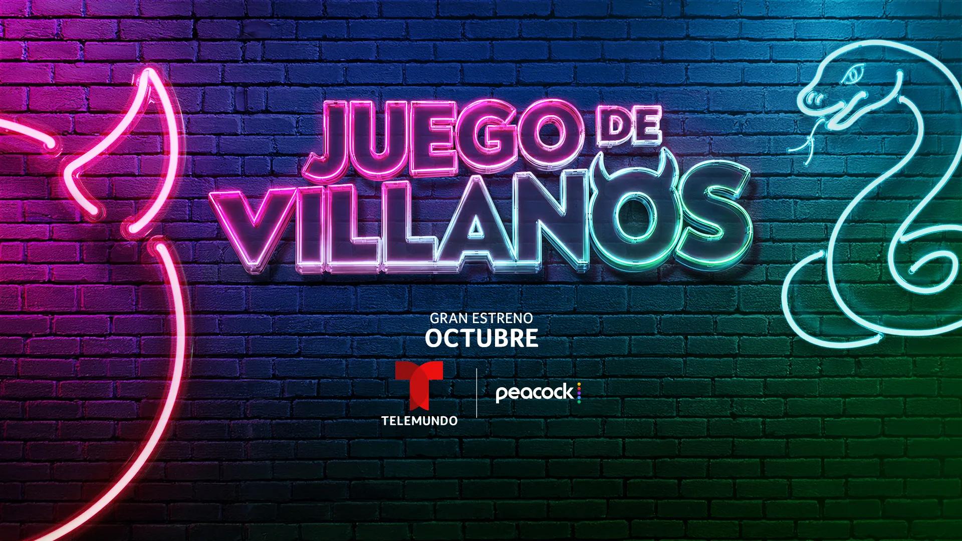 Llega&nbsp;Juego de Villanos, el nuevo reality de Telemundo que estrena en octubre