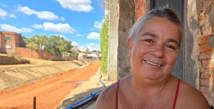 Córrego do Cintra é urbanizado em Montes Claros