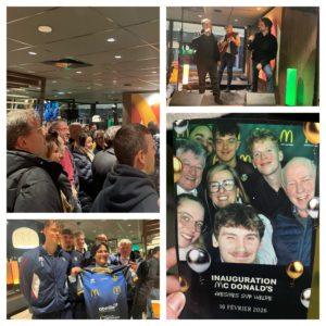 montage photos de l'inauguration du md conal'ds d'avesnes sur helpes