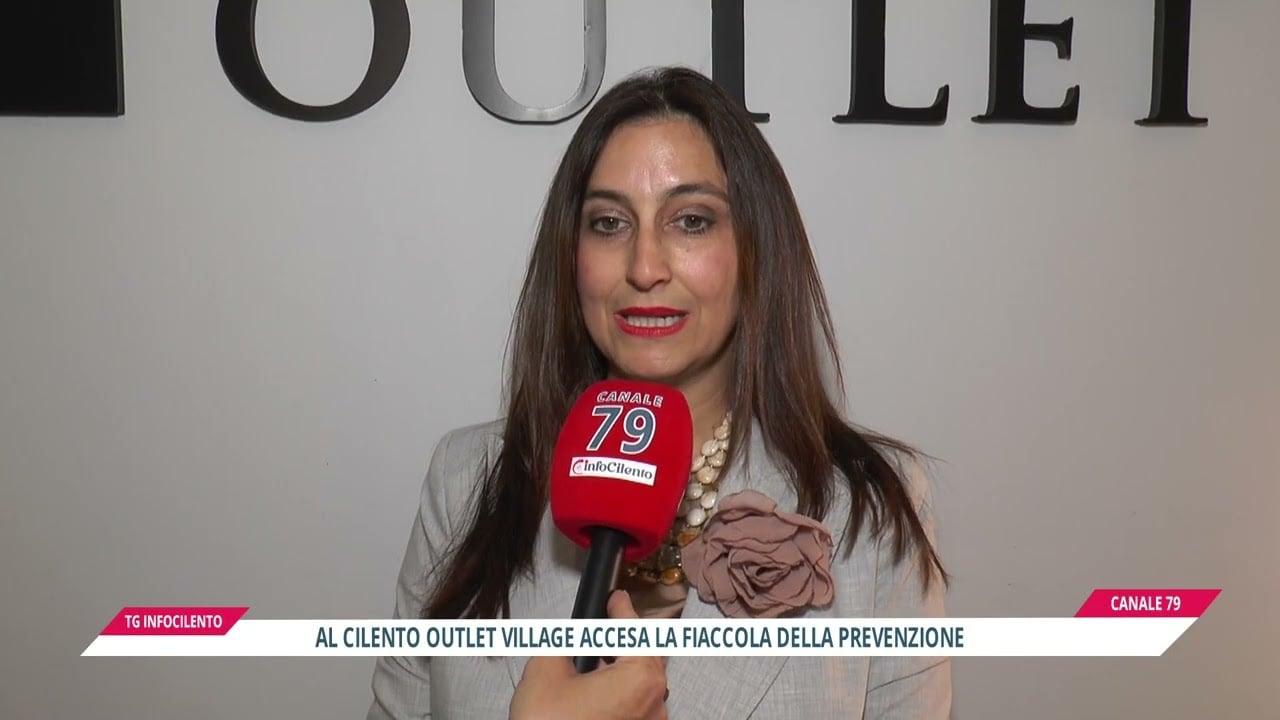 Sport e salute: al Cilento Outlet la prima tappa del “Giro della Fiaccola della Prevenzione”