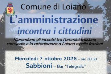 Incontri di frazione: Sabbioni, Roncastaldo, Anconella, Scascoli, Barbarolo