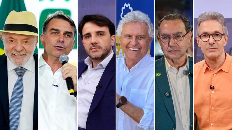 Quaest em AL: Lula, 44%; Flávio Bolsonaro, 29%; Ronaldo Caiado, 1%; Renan Santos, 2%; Romeu Zema, 0%