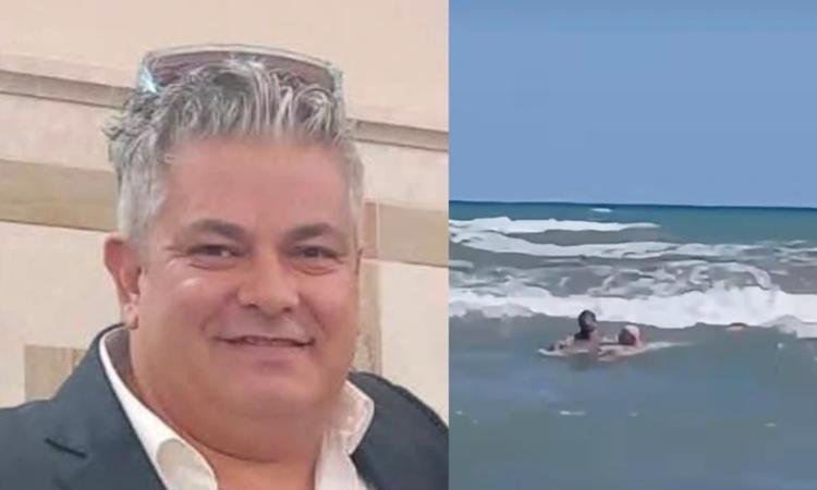 Lavello, eroe di mare salva una madre e i suoi bimbi a Margherita di Savoia
