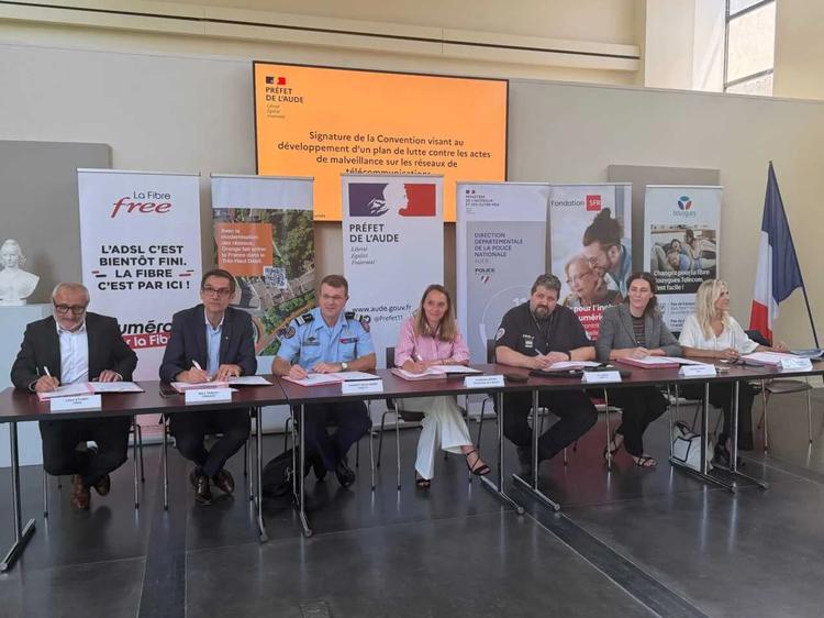 Le département de l’Aude renforce la protection de ses réseaux de télécommunication