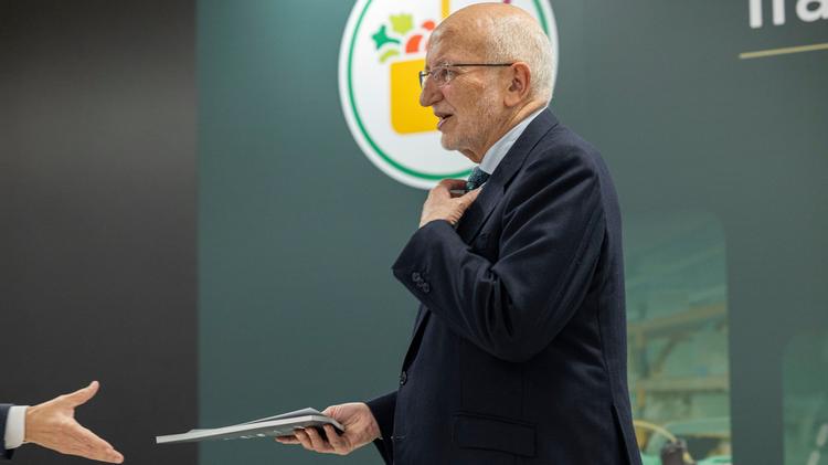 El presidente de Mercadona, Juan Roig, en la última rueda de prensa de resultados en marzo de este año.