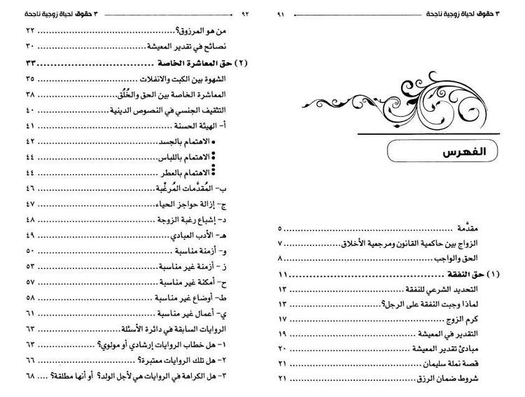 ثلاث حقوق لحياة زوجية ناجحة
