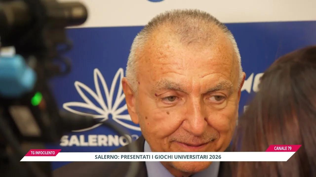Salerno: presentati i Giochi Universitari 2026