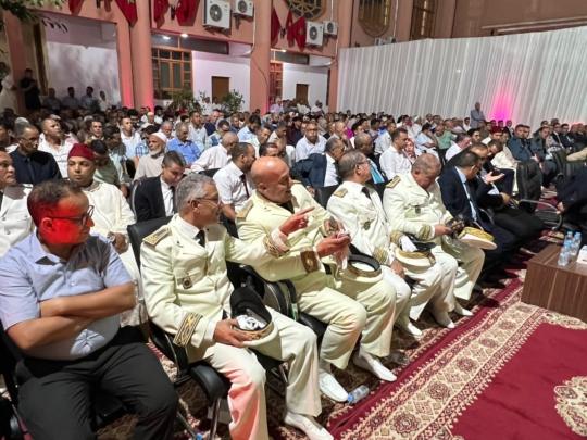 عامل إقليم الحوز يترأس مراسيم الانصات للخطاب الملكي السامي بمناسبة عيد العرش