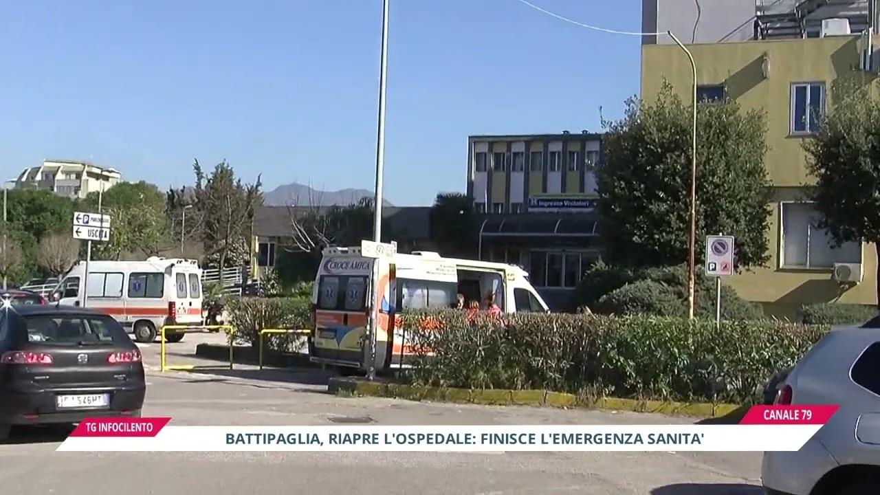 Battipaglia, riapre l’ospedale: finisce l’emergenza sanità