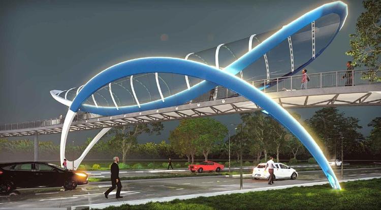 Nova passarela da Rua do Porto, em Piracicaba, deverá custar R$ 6,3 milhões; licitação é aberta