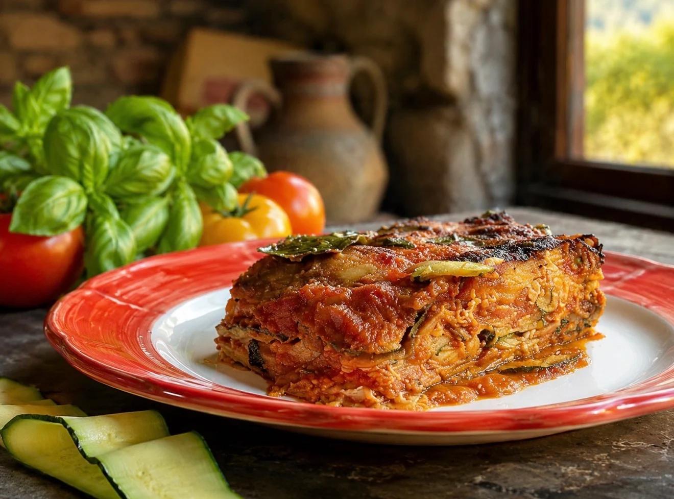 “Sapori in tavola”, Parmigiana di zucchine: la ricetta originale rossa e filante