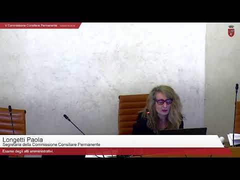 V Commissione Consiliare Permanente