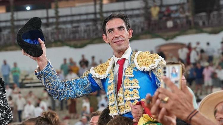 Fortes logra su quinto Estoque de Plata 'Antonio Ordóñez' por la faena del 21 de agosto en la Feria Taurina de Málaga