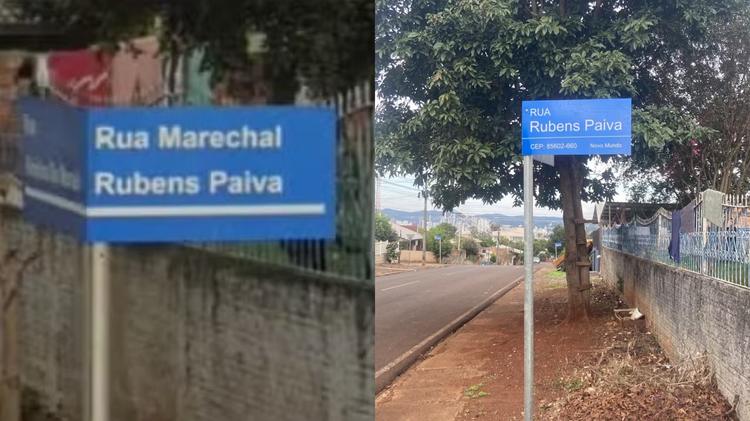'Marechal' Rubens Paiva: erro em nome de rua no Paraná é corrigido após 30 anos