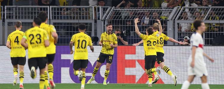 Dortmund toma la delantera en las semifinales de Champions
