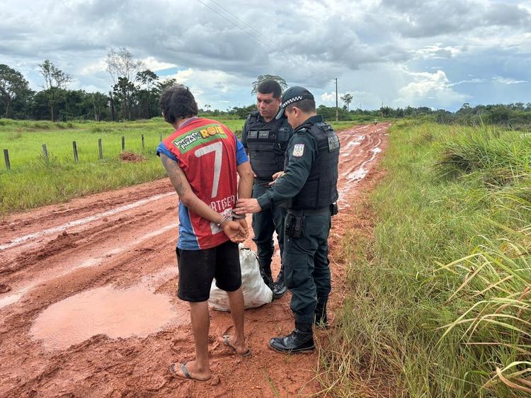 Suspeito de aterrorizar moradores em ramais de Oriximiná é preso pela PM após denúncias