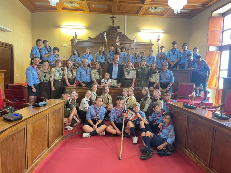 Milazzo accoglie gli scout ucraini: il saluto del sindaco Midili a un gemellaggio internazionale nel segno della pace e della solidarietà
