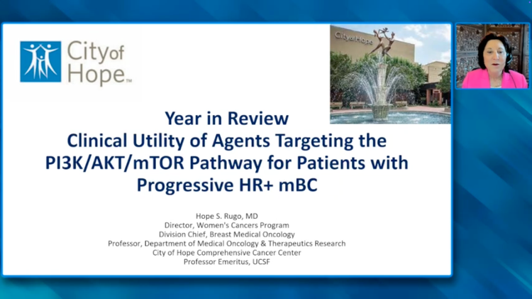 Targeting the PI3K/AKT/mTOR Pathway in HR-Positive Metastatic Breast Cancer | Hope S Rugo, MD