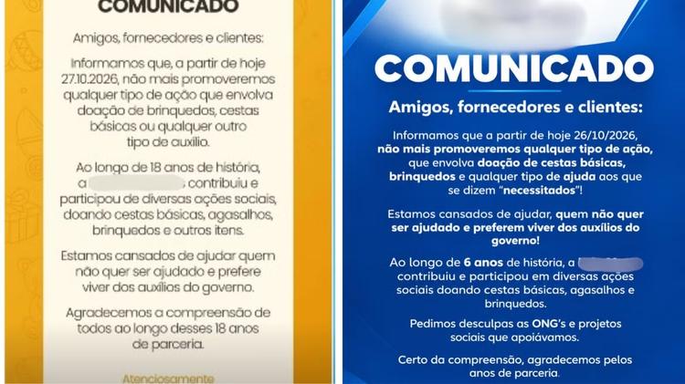 Empresas do interior de SP suspendem doações a ONGs após reeleição de Lula