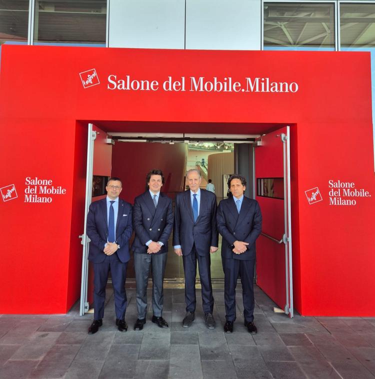 Salone del Mobile, Bardi e Somma in visita alle aziende lucane