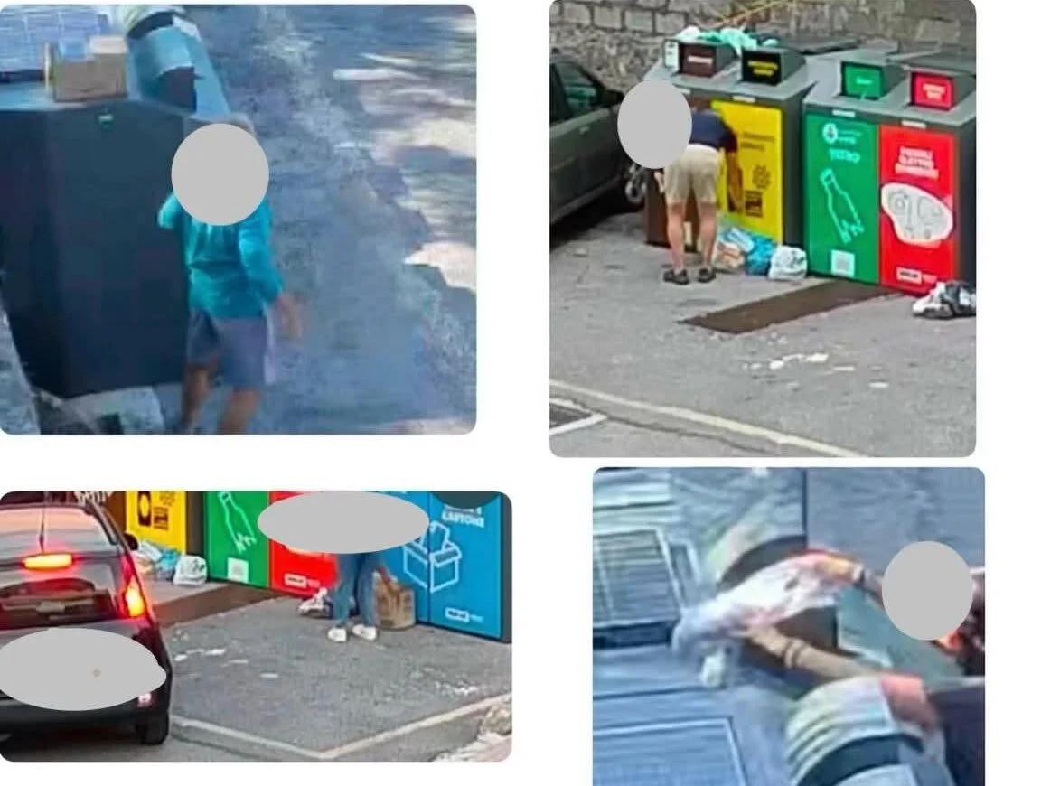Rifiuti abbandonati a Sapri: le immagini e l’appello del sindaco Gentile
