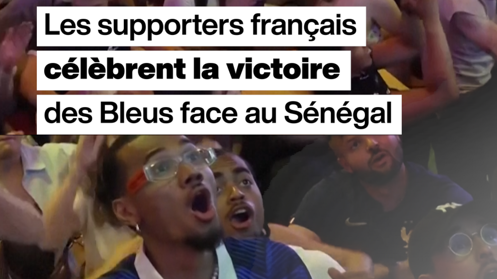 Mondial 2026 : les supporters français célèbrent la victoire des Bleus face au Sénégal