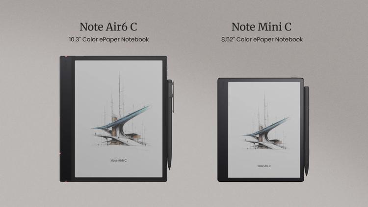 The Note Air6 C and Note Mini C