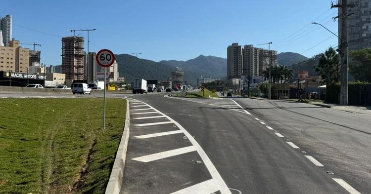 Nova alça de acesso à BR-101 é liberada para o tráfego em Itapema