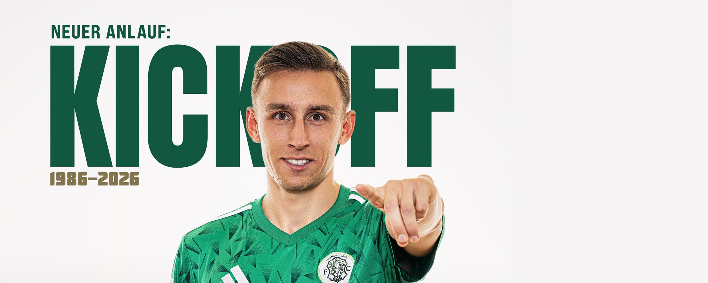 KICKOFF 2026/27: FC 08 Homburg lädt am 01. August zum gemeinsamen Saisonauftakt ein