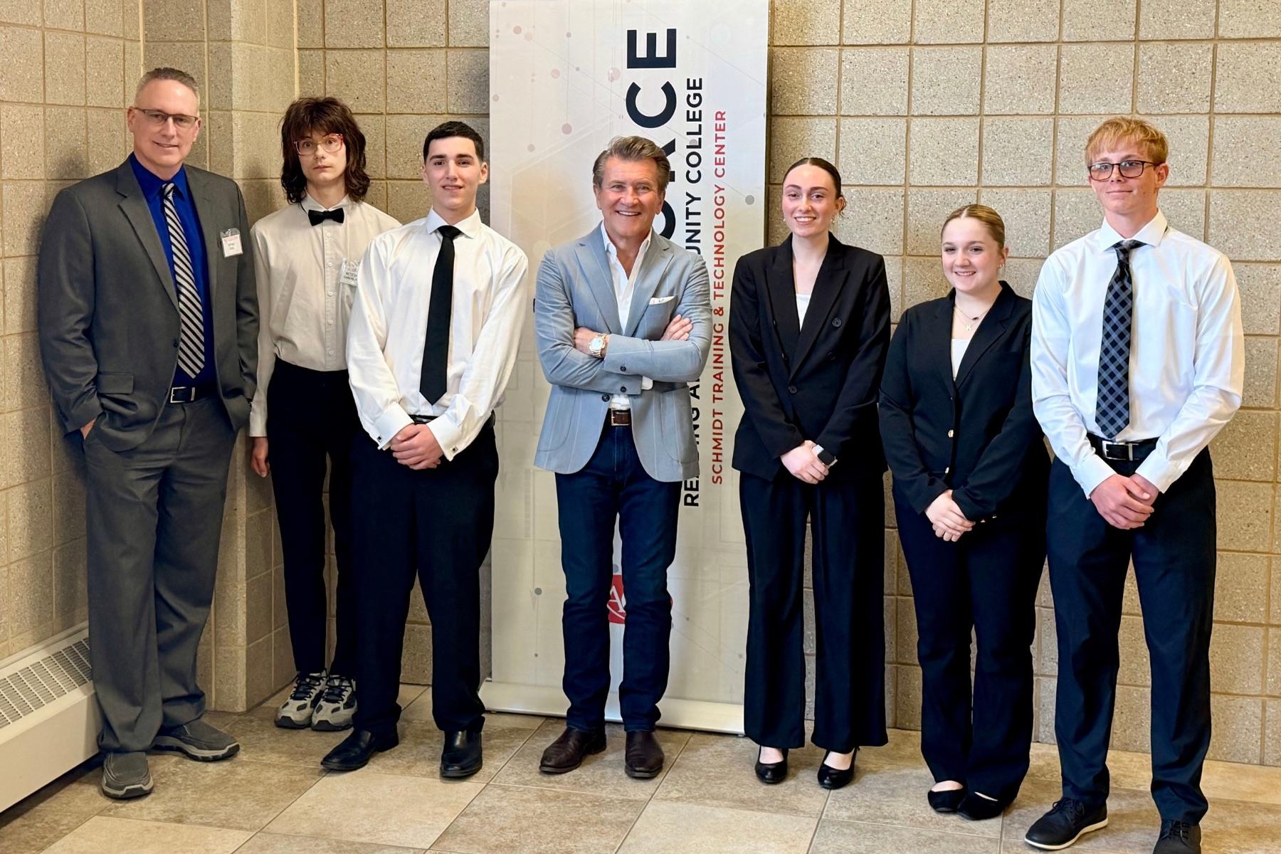 BCTC student entrepreneurs make a splash in the Shark Tank with Robert Herjavec