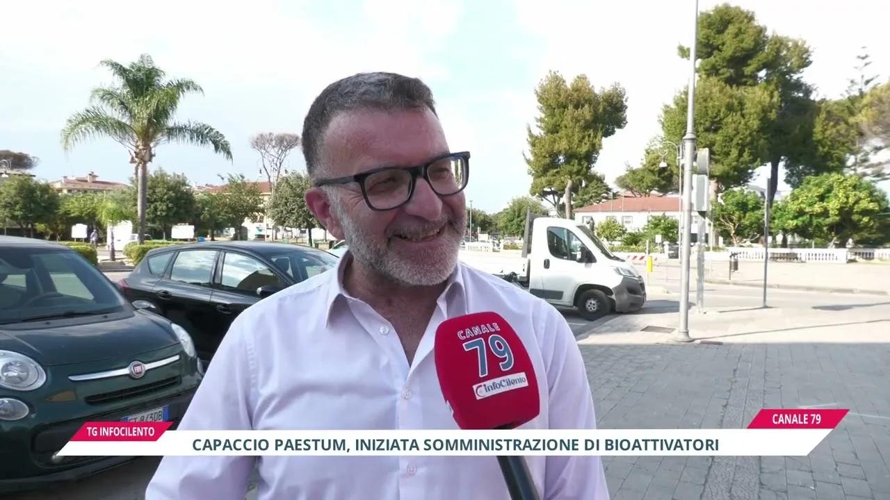 Capaccio Paestum, iniziata la somministrazione di bioattivatori: acque più pulite
