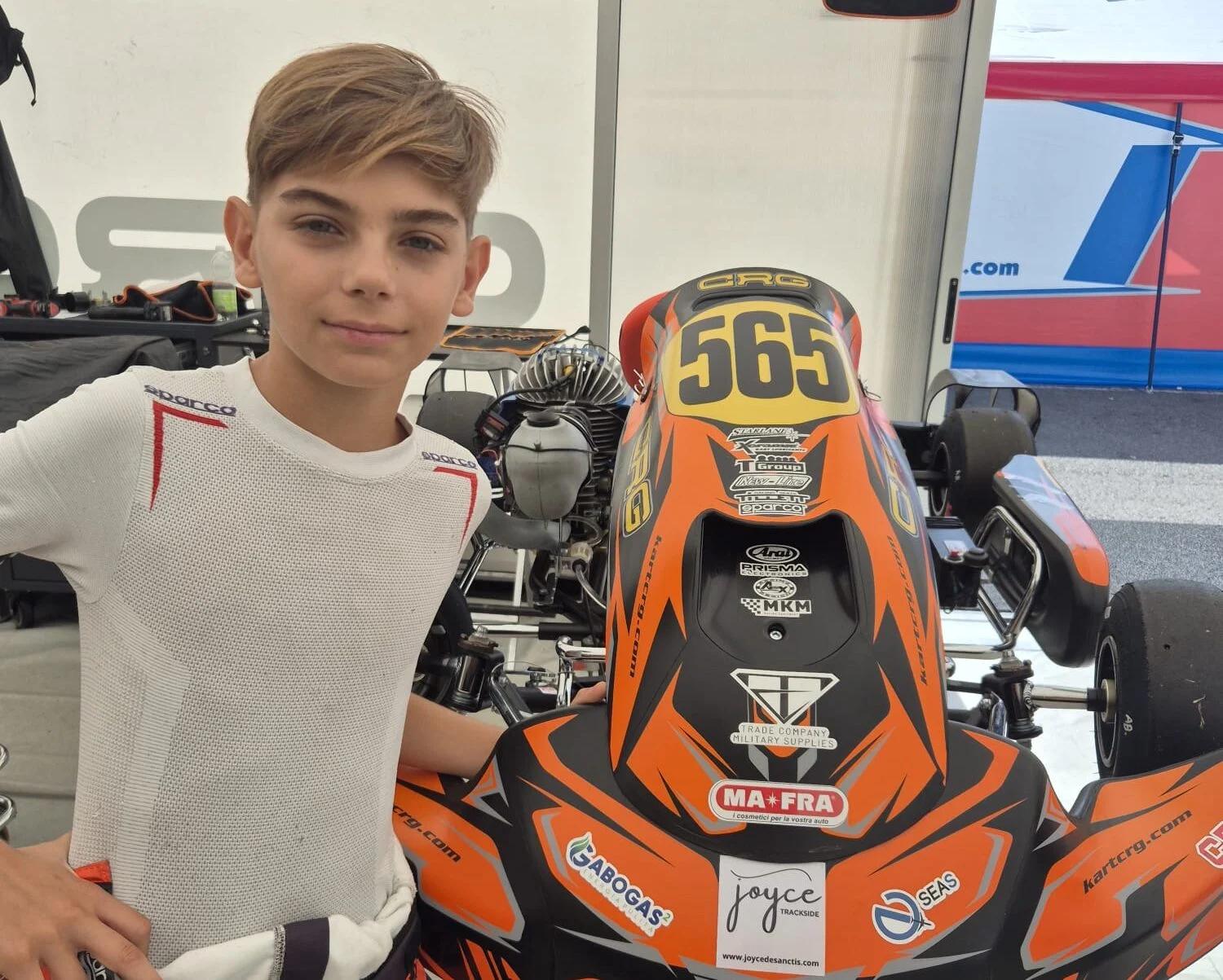 WSK Final Cup: capolavoro di Andrea Buffo, rimonta 25 posti a Franciacorta