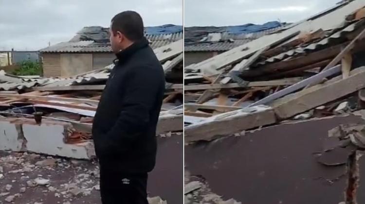 Pastor testemunha livramento após ciclone destruir igreja no RS: ‘Foi a mão de Deus’