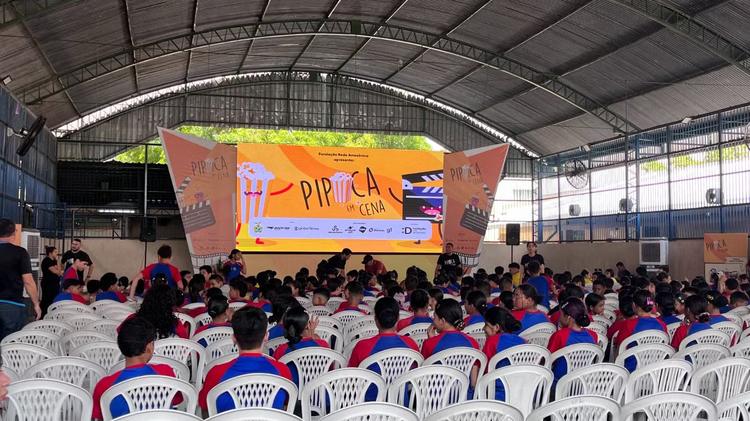 'Deu pra dar aquela emoção': estudantes exibem filmes produzidos no Pipoca em Cena