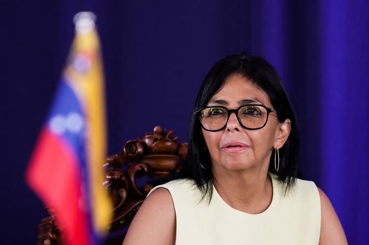 Delcy Rodríguez, presidente interina da Venezuela, faz seu primeiro discurso na Assembleia Geral da ONU
