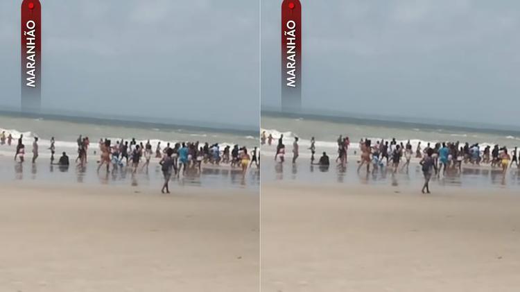 VÍDEO: Homem morre afogado na Praia de Araoca, em Guimarães