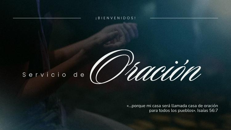 Servicio de Oración  -  miercoles 6 de mayo de 2026