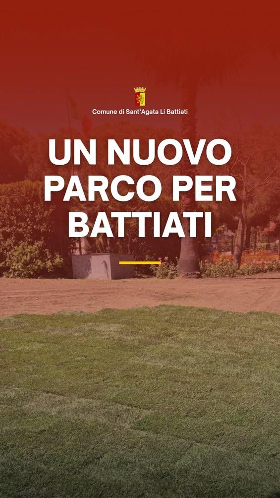 UN PARCO NUOVO PER UNA CITTÀ CHE VUOLE RESPIRARE 🌳  "Il verde è libertà". È con grande orgoglio che vi invitiamo a scop...