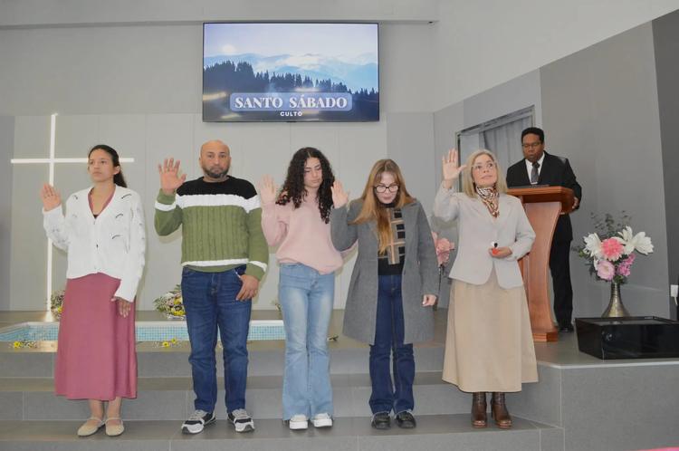 Bautismos en la Iglesia de Adventista de Málaga