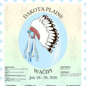 Dakota Plains Wacipi 2026