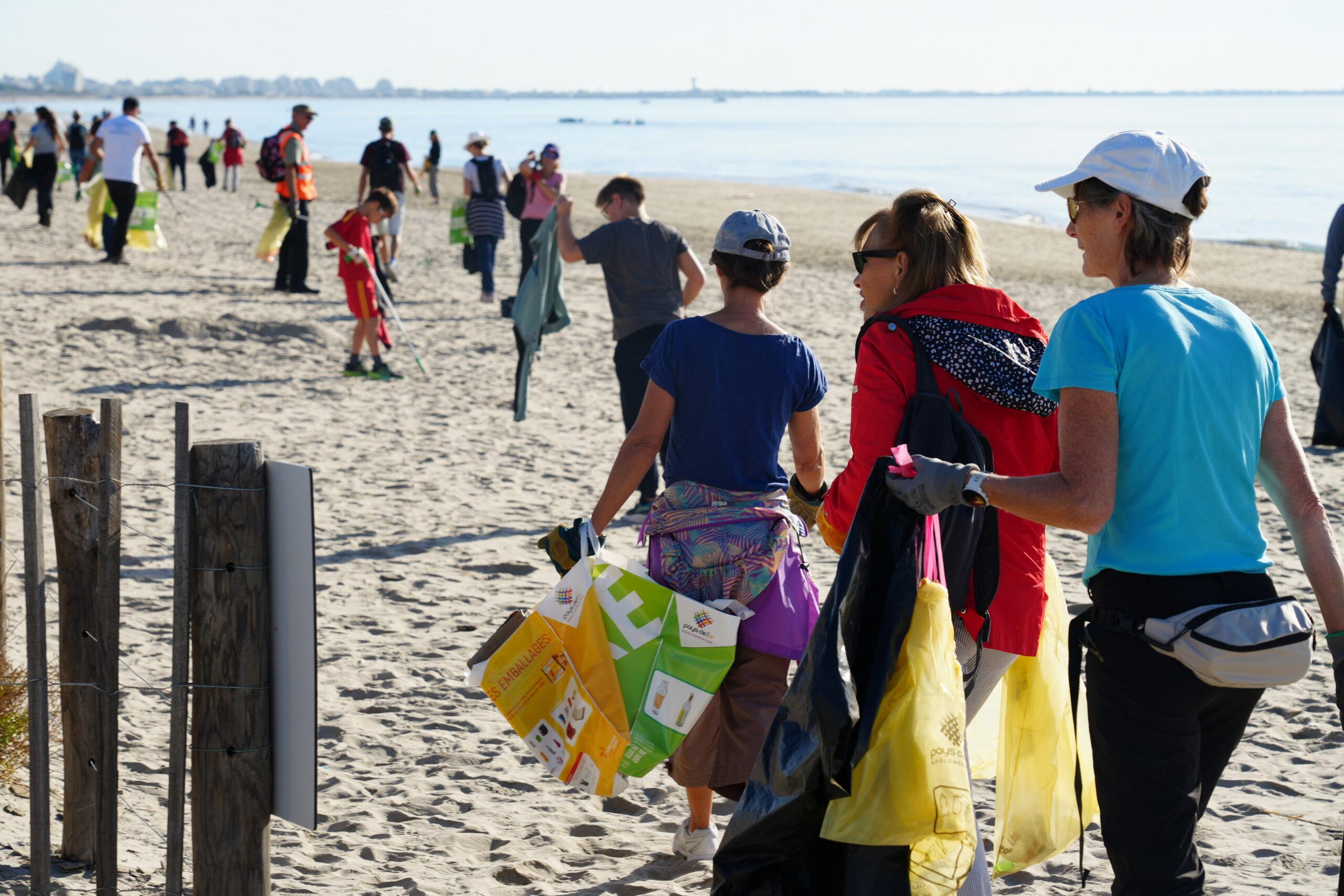 Pays de L’Or : 150 participants pour nettoyer les plages de Carnon, Palavas et La Grande Motte