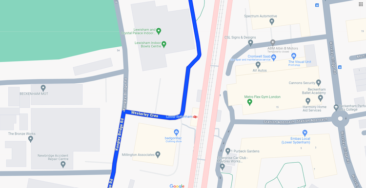 Part 5 of Crystal Park Cycle Route into Westerley Crescent